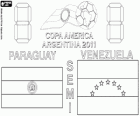 Paraguay vs Venezuela. Yarı final Arjantin Copa America 2011