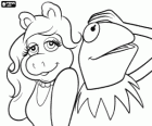 Miss Piggy ve Kurbağa Kermit