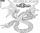 Kukulkan. Invizimals Shadow Zone. Maya tapınak kalıntıları tüylü yılanın yaşadığı
