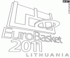 Logo EuroBasket 2011 Litvanya. Avrupa Basketbol Şampiyonası 2011. Fiba Avrupa