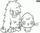 Furi ve Poppet, iki eğlence canavar Moshi Monsters