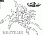 Nautilus. Invizimals Shadow Zone. Bu derin deniz yaşıyor ve heyecanlandırıcı vantuzlarından silah olarak kullanmak