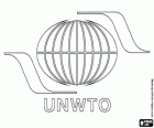 Dünya Turizm Örgütü UNWTO logosu. UNWTO, United Nations World Tourism Organization, İngilizcede