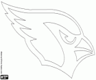 Arizona Cardinals Logo, amerikan futbolu markasının NFC Batı bölümü. Glendale, Arizona