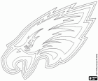 Philadelphia Eagles Logo, amerikan futbolu markasının NFC Doğu Bölümü, Philadelphia, Pennsylvania