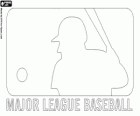Amerika Birleşik Devletleri ve Kanada'da MLB logosu, ABD Ulusal Beyzbol Ligi