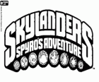 Spyro macerası: Spyro ejderha, Skylanders video oyun Logosu