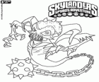 Skylander Ghost Roaster, kötü hayaletler yiyen bir yaratık. Skylanders Ölü Yaşatmak
