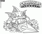 Skylander Gill Grunt, avını kaçış sağlar hiç bir yaratık. Su Skylanders