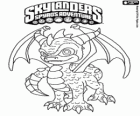 Skylander Spyro, ejderhanın ağzından ateş sinek ve çekebiliyor müthiş bir düşman. Magic Skylanders