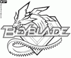 Ejderha ile Beyblade logosu
