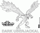Dark Uberjackal. Invizimals The Lost Tribes. Rab Mısır yangın ve yıkım