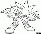 Silver the Hedgehog, Gelecekten gelen kirpi kirpi Gümüş