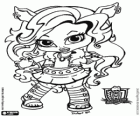 Bebek Clawdeen, kurtadam küçük kızı, Baby Monster High bir karakter