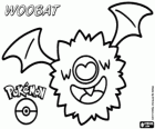 Woobat, yarasa pokémon. Swoobat geliştikçe