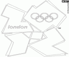 Londra 2012 Olimpiyat Oyunları logosunu görmeniz gerekir. XXX Olimpiyat Oyunları