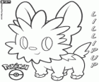 Japon Yorterrie Lillipup. Yavru köpek Pokémon Herdier geliştikçe