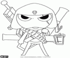 Onbaşı Giroro, anime serisi Keroro bir silah uzman