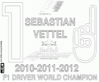 Sebastian Vettel, en genç F1 sürücüsü üç kez dünya şampiyonu 2010, 2011 ve 2012 yılında