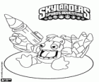 Skylander Zook, bazuka ile bir Bambazooker. Skylanders Yaşam