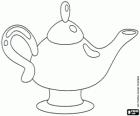 Harika lamba. Sihirli Lamba. Lambası. Alaaddin'in Lambası