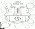 Barça, FC Barcelona, İspanya futbol Ligi 2012-2013 şampiyonu