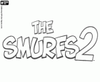 Logo filmi Şirinler 2, The Smurfs 2