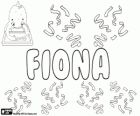 Fiona, adı Gal kökenli anlamını beyaz