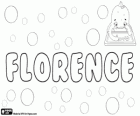 Florence, Latin kökenli isim. Anlamını müreffeh, Bayındır