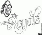 Royals logo, Kraliyet ailesi okula Ever After High