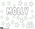 Molly, sevgi küçücük gibi Mary veya Margaret gibi isimler karşılık gelen