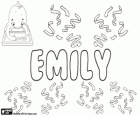 Emily, Latin kökenli isim. Kiralamamayı Aemilius veya Aemolus, anlamını rakip olduğunu