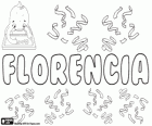 Florencia, Latin kökenli isim. Anlamını müreffeh