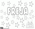Freja, İskandinav kökenli isim. Freyja, İskandinav mitolojisinde aşk tanrıçası türevi