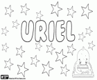Uriel, İbranice kökenli isim. Işık meleği bir Başmelek anlamını ismi