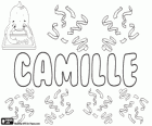 Camille, Latin kökenli isim. Kadınsı şeklinde Latin Camillus, rahip Yardımcısı