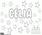 Celia, Latin kökenli isim. Latin Caelum türetilmiş, anlamını cennettir