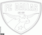 Logo FC Dallas, Texas profesyonel futbol takımı, Amerika Birleşik Devletleri