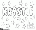 Krystle, Christina, Cryistal ve Krystal adları bir türevi