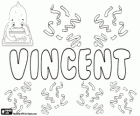 Vincent, Latin kökenli isim. Vincentius elde edilen