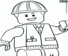 Emmet, sıradan bir insan, bir Lego minifigure