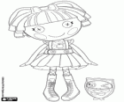 Bea Spells-A-Lot ile evde beslenen hayvan, bir baykuş Lalaloopsy dan