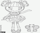 Blossom Flowerpot, Lalaloopsy onun pet ile kelebek, Bez Bebek
