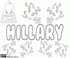 Hillary, adını Yunan kökenli. Hilary çesidi. Yunan Hilaros türetilmiş