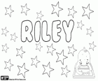 Riley, adı Gal kökenli. Anlamını cesur