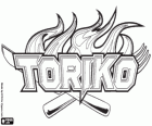 Manga ve anime Toriko logosu
