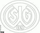 SG Wattenscheid 09 logosu, Wattenscheid, Bochum kentinde bir mahallede futbol kulübü