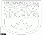 SSV Ulm 1846 Fussball, futbol kulübü amblemi Ulm genel merkezi