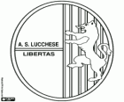 AS Lucchese Libertas 1905, Lucca, Toskana şehir futbol kulübü rozeti