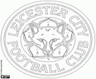 Leicester City FC logo. Leicester city futbol kulübü. Onlar-si olmak tilki takma, The Foxes